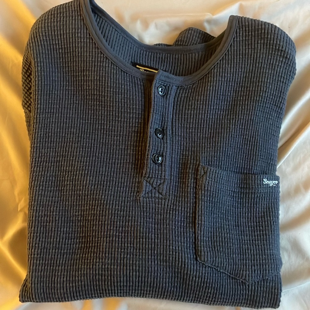 Seager Knit Henleys Size XXL